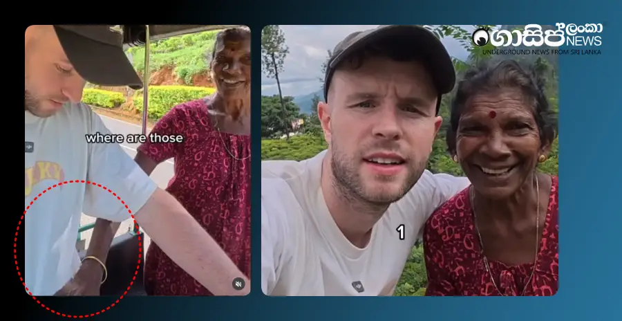 white-mans-disgust-at-sri-lankan-grandmother-who-begs-for-money-by-touching-body-video