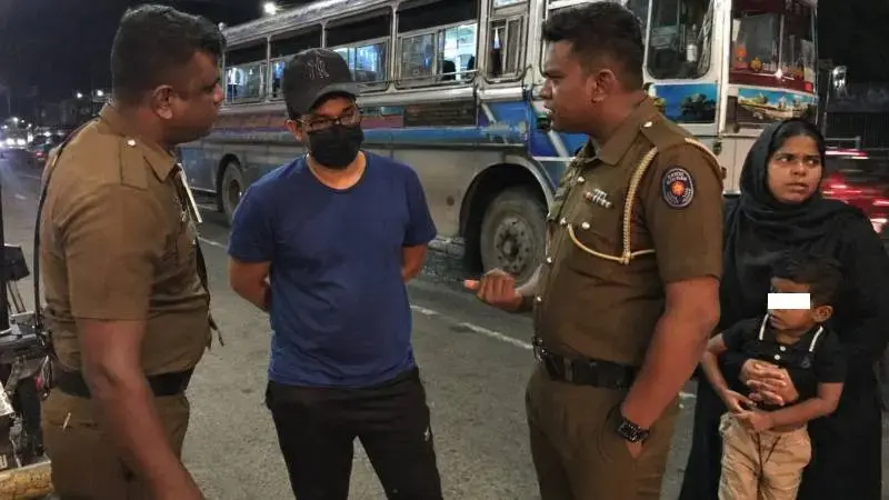 champikas-runaway-bus-landed-at-chavakachchery---a-driver-who-helped-the-escape-was-also-arrested