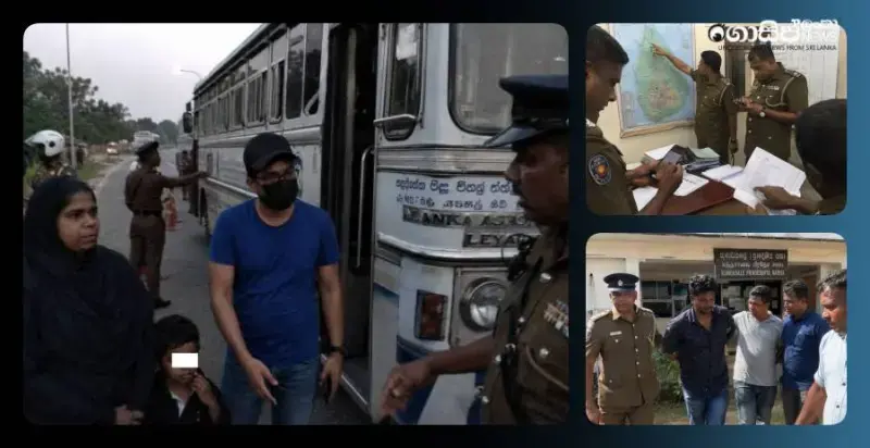champikas-runaway-bus-landed-at-chavakachchery---a-driver-who-helped-the-escape-was-also-arrested