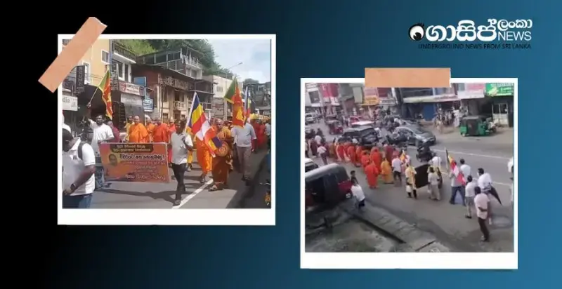 68-people-attend-political-march-for-gnanasara-thero-on-first-day 68-people-attend-political-march-for-gnanasara-thero-on-first-day