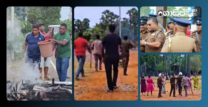 police-have-to-intervene-in-a-clash-between-two-groups-in-jaffna