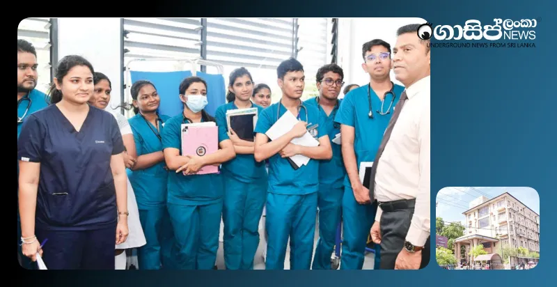 nagoda-teaching-hospital-opens-for-clinical-training-of-moratuwa-university-medical-students