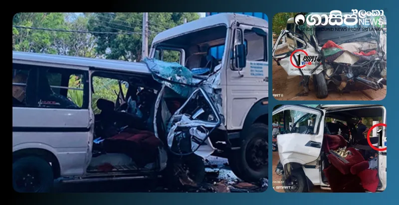 4-killed-in-thalawa-lorry-van-accident