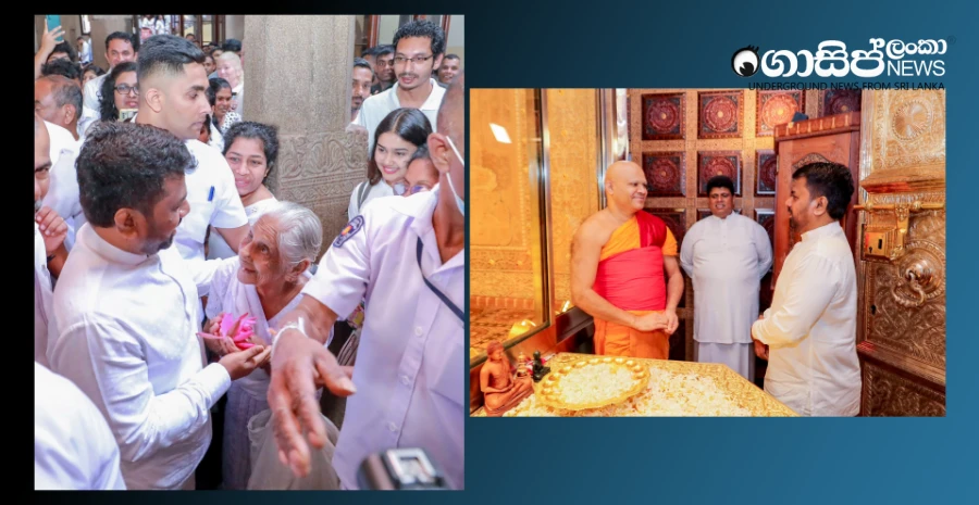 president-pays-homage-to-the-tooth-relic-in-the-new-year