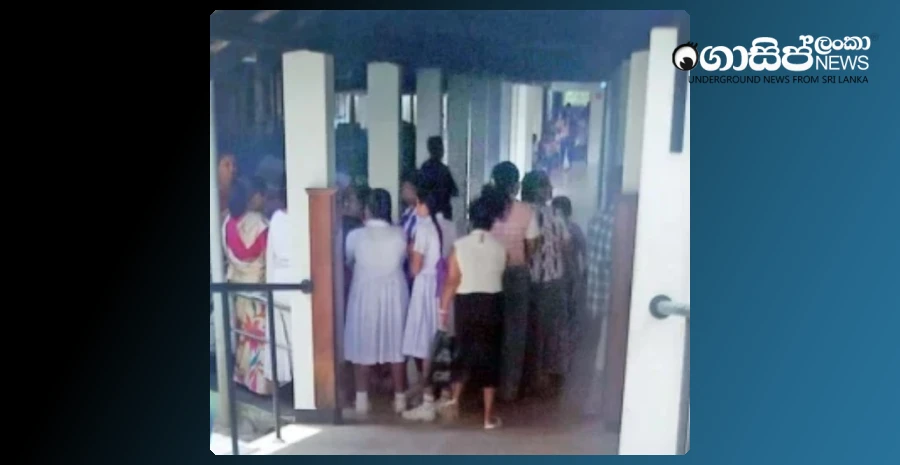 a-chemical-tube-exploded-in-a-panadura-school-laboratory-and-14-people-were-taken-to-hospital