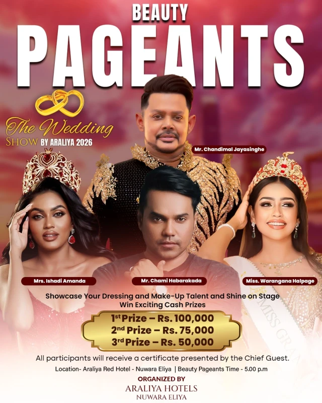 nuwara-eliyas-first-wedding-show---the-wedding-show-by-araliya-2026-is-scheduled-to-be-held-on-the-14th-and-15th