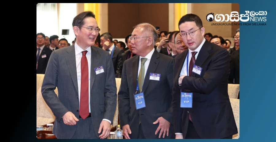 south-korean-president-on-a-visit-to-india-with-the-owners-of-samsung-hyundai-lg-and-sk