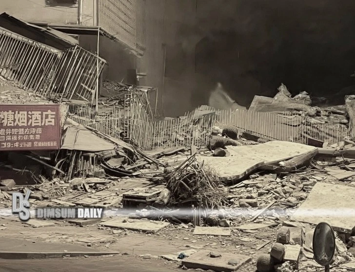 earthquake-in-southwest-china---buildings-destroyed