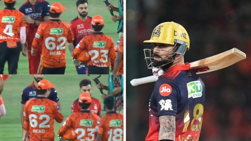 controversy-for-kohlis-refusal-to-shake-travis-heads-hand-after-the-wicket