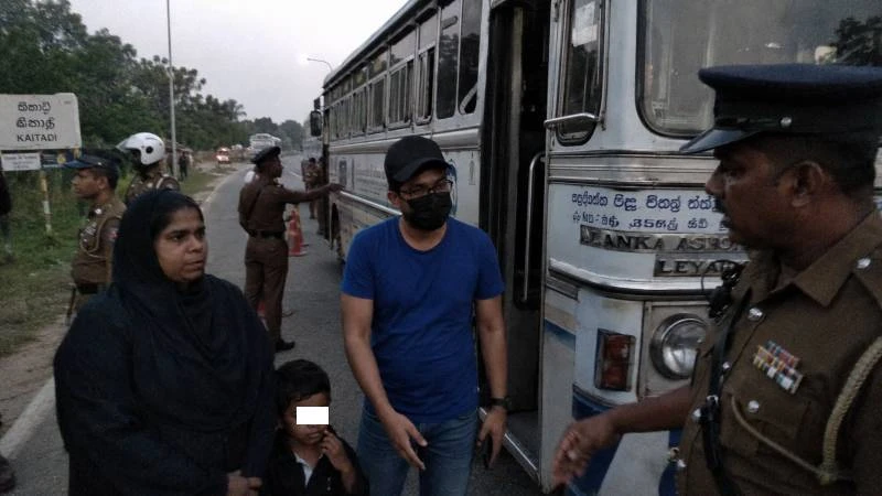 champikas-runaway-bus-landed-at-chavakachchery---a-driver-who-helped-the-escape-was-also-arrested