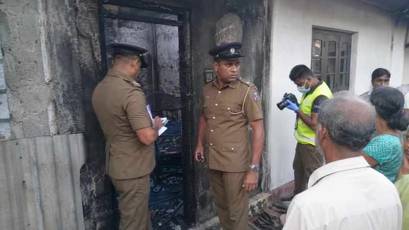 mulleriya-house-fire-killed-the-owner---was-it-a-murder-due-to-a-family-dispute-a-suicide