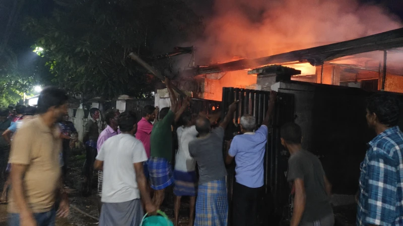 mulleriya-house-fire-killed-the-owner---was-it-a-murder-due-to-a-family-dispute-a-suicide