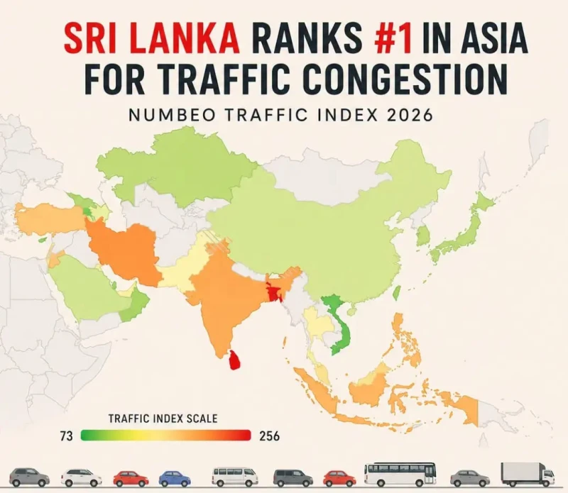 sri-lanka-has-the-highest-traffic-in-asia---numbeo-traffic-index