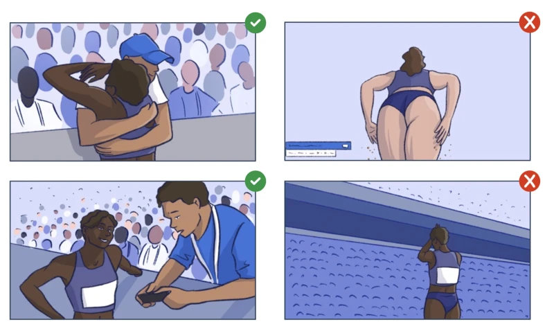 it-is-prohibited-to-make-videos-of-the-matches-that-bring-out-the-sexual-attraction-of-the-female-athletes