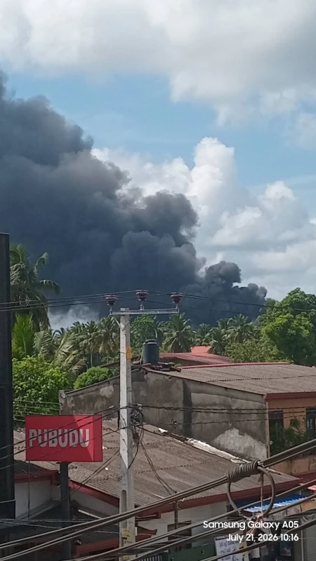 a-homagama-helmet-factory-catches-fire