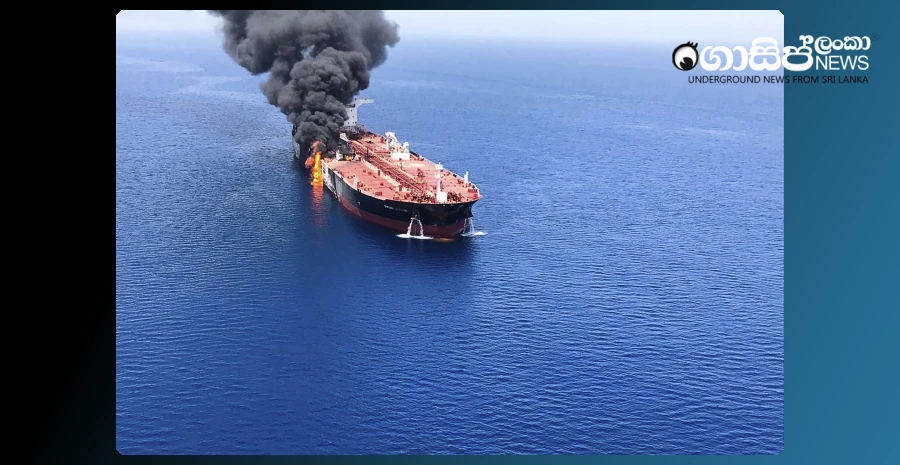 an-attack-on-a-merchant-oil-tanker-in-the-waters-off-the-coast-of-oman