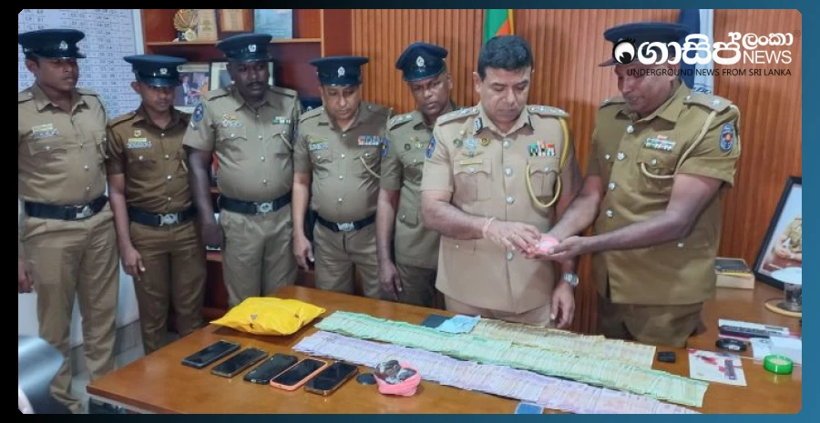 a-couple-was-arrested-with-a-stock-of-drugs-after-raiding-a-beauty-salon-in-matara