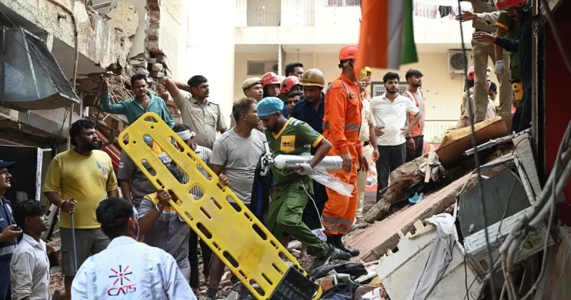 6-killed-as-university-hostel-building-collapses-in-new-delhi
