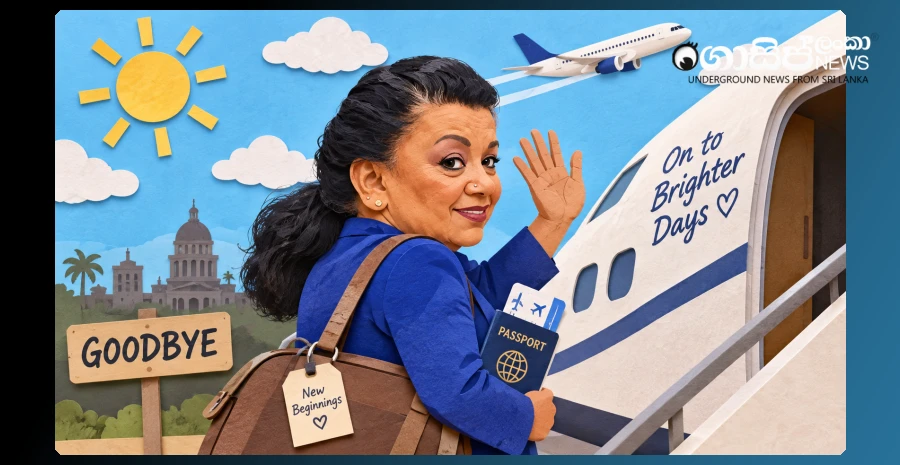 shiranthi-flies-to-singapore-a-week-before-fcid-summons
