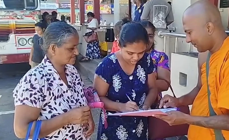 a-campaign-demanding-a-presidential-pardon-for-gnanasara-thero-has-garnered-one-million-signatures-in-devundara
