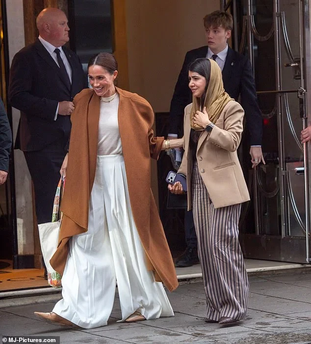 meghan-and-malala-at-a-private-tea-party-in-london